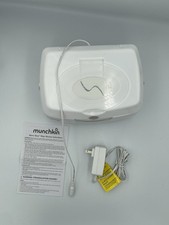 Munchkin Warm Glow Baby Wipe Warmer, White - Open Box