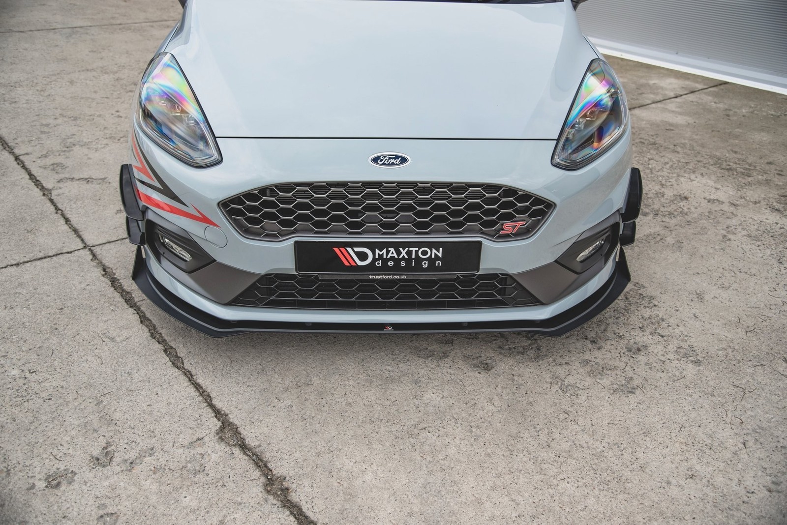 Flaps Maxton Fiesta Mk8 ST-Line extension de diffuseur Premium Gloss - 2