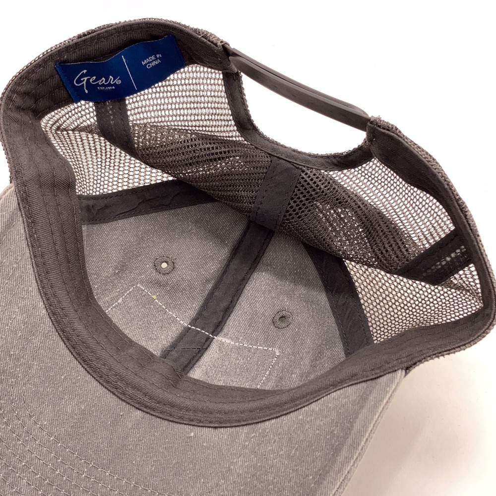 St. John tropical patch hat gray unstructured tru… - image 5