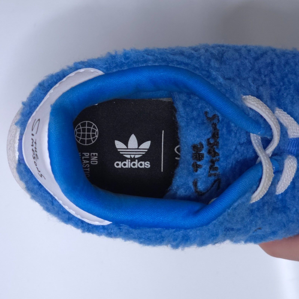 ADIDAS The Simpsons Marge Superstar Sherpa Sneakers Blue Unisex