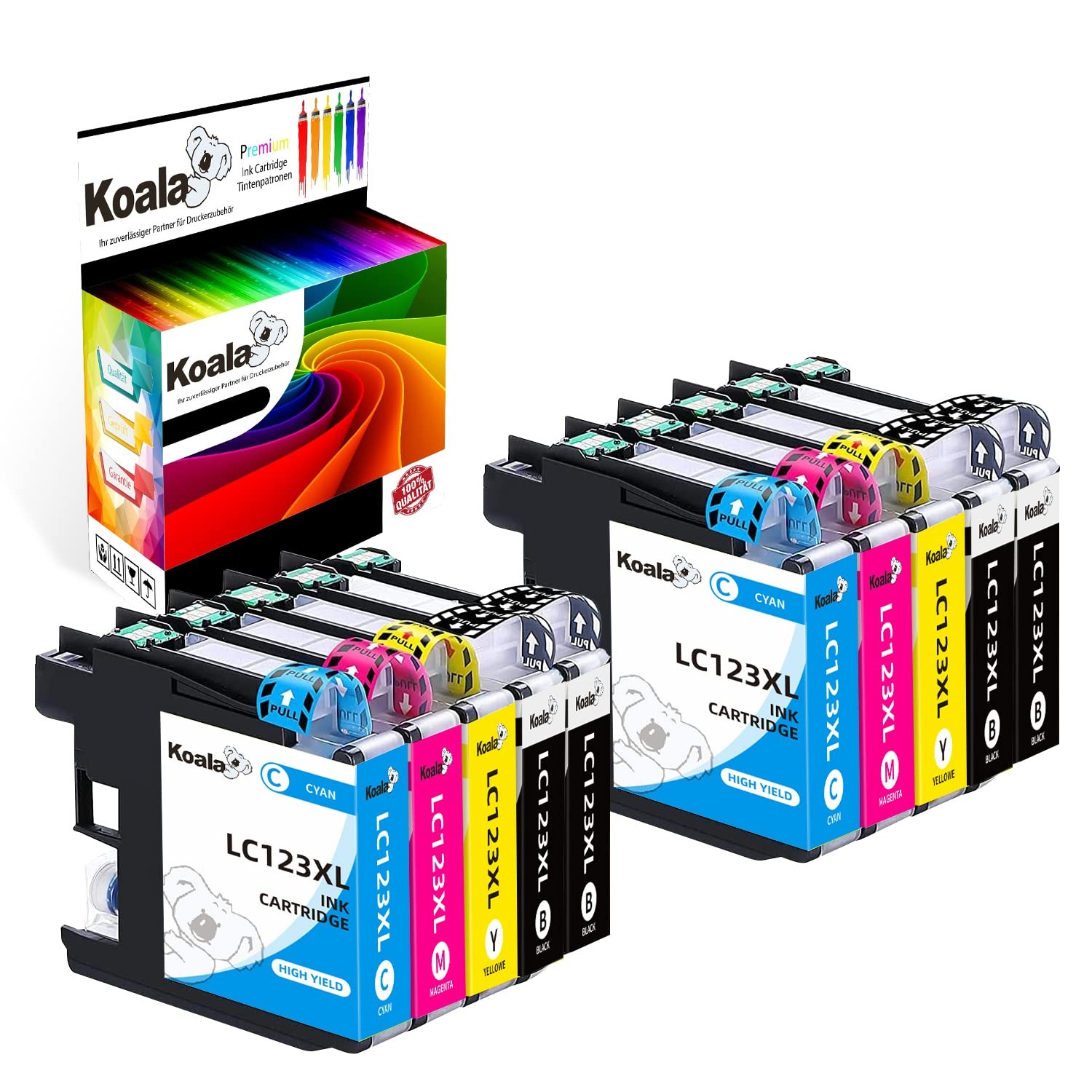LC123XL encre de remplacement pour éviter les pannes d'impression de bureau