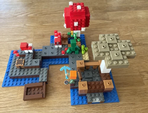 Lego Minecraft Nr. 21129 - Die Pilzinsel  neuwertig und vollständig