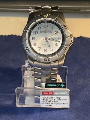 timex expedition watch indiglo wr 100m