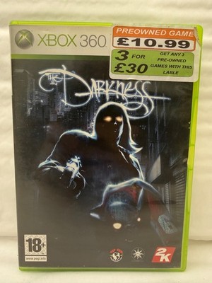 The Darkness Microsoft Xbox 360 Spiel komplett mit Handbuch 2k Spiele fast neuwertig Disc