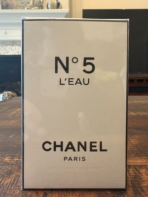CHANEL No 5 L EAU Paris Women s Perfume 3.4 oz (100ml) New Never Opened