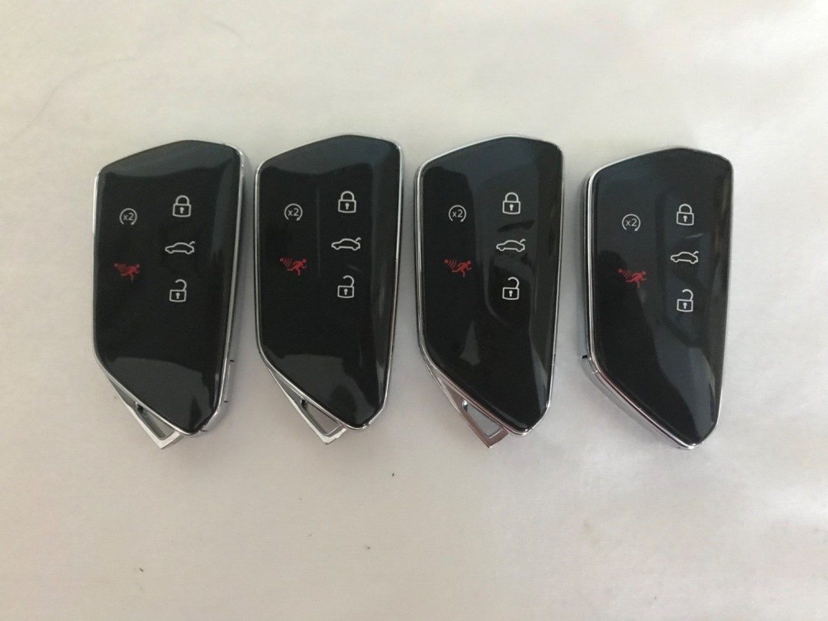 Lot 4 OEM VW VOLKSWAGEN SMART KEY REMOTE FOB 5H0959753 BK