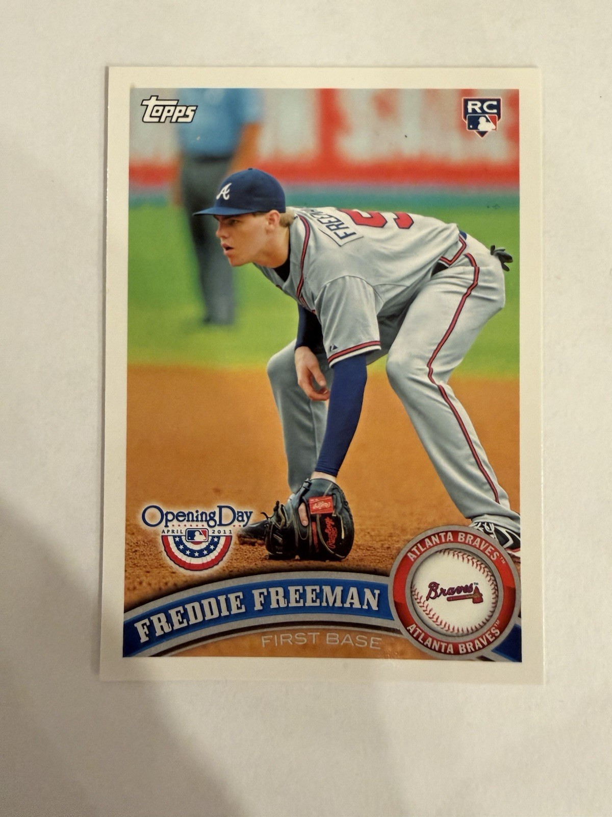 2011 Topps Freddie Freeman #145 RC Rookie Atlanta Braves
