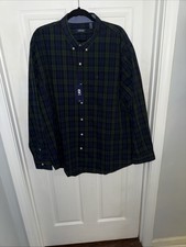 Men  s size xxl Button-Down Dress Shirt, New With Tags