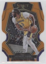 2022-23 Panini Select Premier Level Orange Prizm Die-Cut 61/65 Anthony Davis hs9