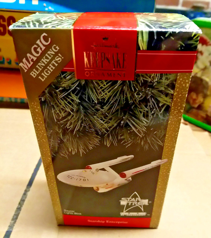 Hallmark Star Trek Starship Enterprise 1991 25th Anniversary Ornament NEW