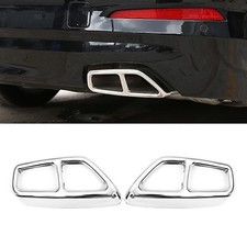 2x Auspuffblenden Edelstahl Abdeckung Auspuff f�r BMW 5 Series G30 G31 2017 2018