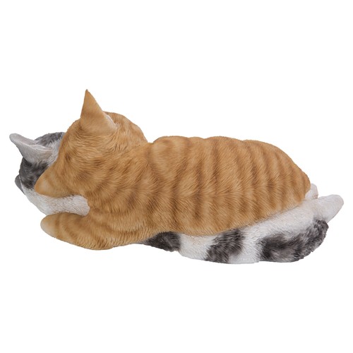 Schlafende Katzen Deko Garten Statue Garten Hof Dekoration Haus Ornament Aufsteller - Bild 5 von 7