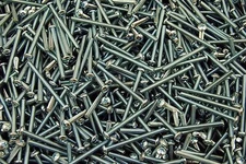 (500) Phillips Pan Head 8-32 x 2 Machine Screws #8 Zinc