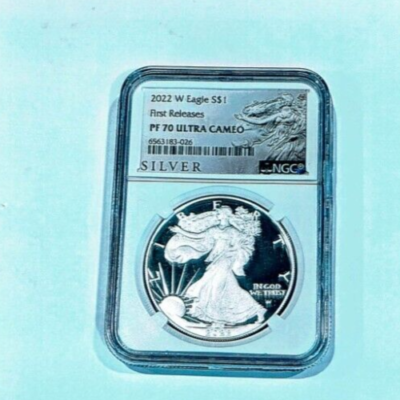 ※専用　2022 W Silver Eagle PF70 Ultra Cameo 2022-W SILVER EAGLE PF 70 ULTRA CAMEO FIRST RELEASE | eBay