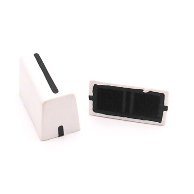 6pcs For DDJ-SX SZ Rane 61 62 64 68 Denon Numark (White)  Fader Knob Cap