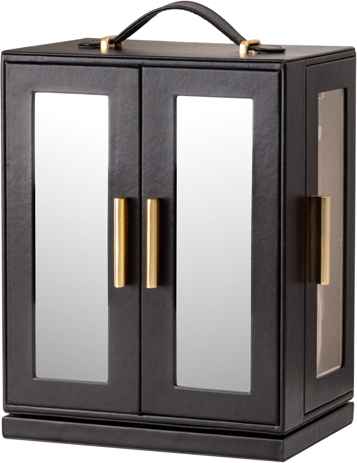 Jewelry Box 360° Rotating, Jewelry Storage Case with 5 Drawers, Jewelry Organize