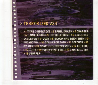 GR497) Terrorizer V23, 18 tracks various artists - CD | eBay UK