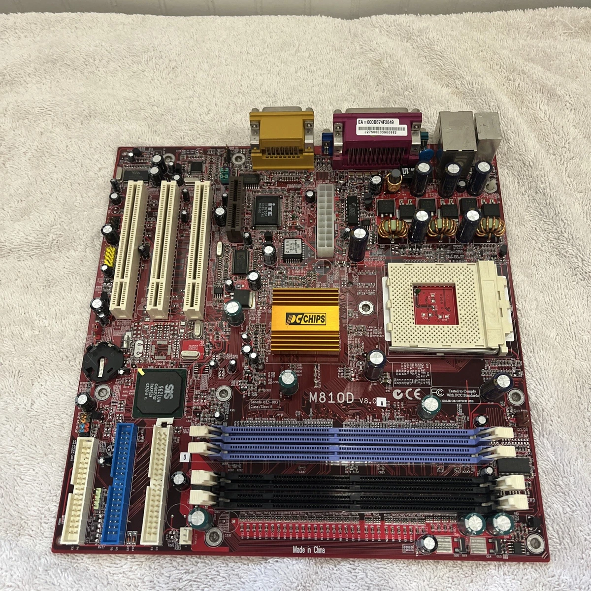 PC Chips M810D V8.0 Motherboard Works