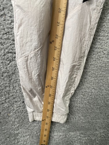 Jordan Track Pants Mens Medium White Tapered Fit Stretch Waist Windbraker - Picture 15 of 17