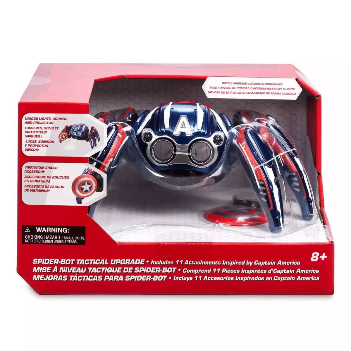 Marvel Spider-Man Spider-Bot Tactical Upgrade [Inspired by Captain
