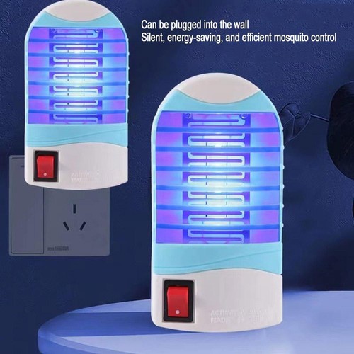 LED Electric UV Mosquito Killer Lamp - Fly Bug Insect Repellent Zapper Trap Hot - Picture 7 of 12