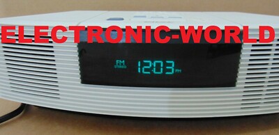 MINT Bose Wave radio CD player AWRC-1P alarm clock White TESTED