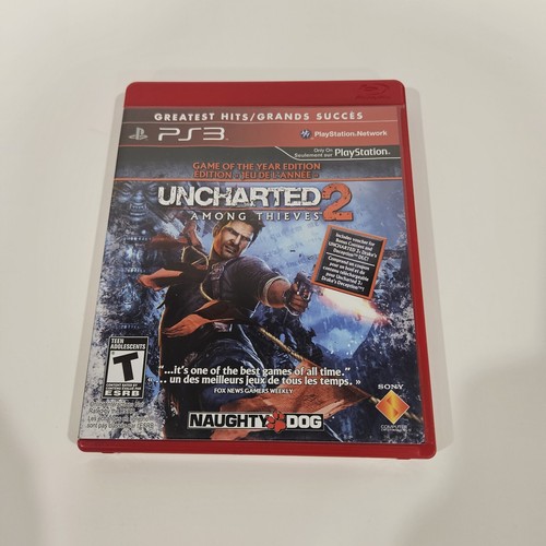 Uncharted 2 Among Thieves Greatest Hits PS3 (Sony PlayStation PS 3, 2010) CIB - Bild 1 von 2