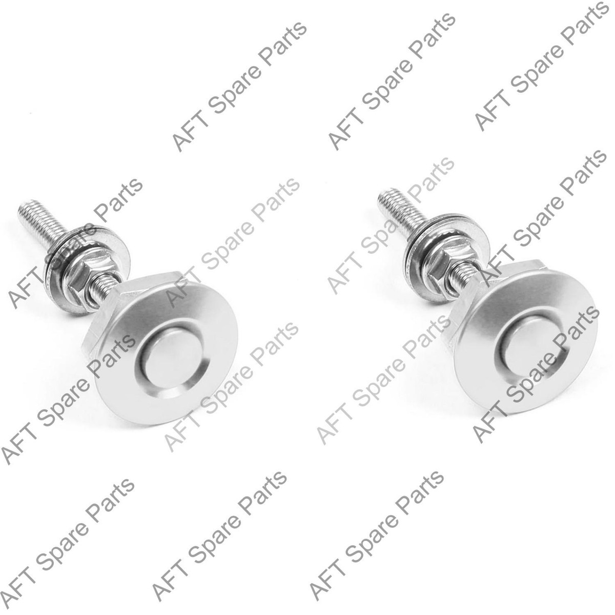 2pcs Metal Car Bumpers Trunk Fender Hatch Lids Release Fasteners Kit Hood Pin Lo - Foto 8