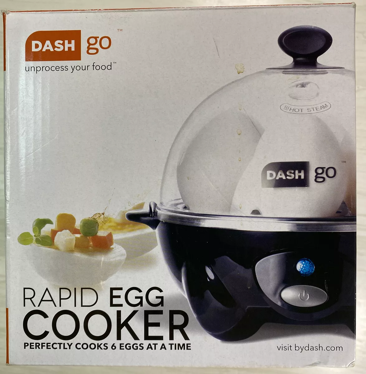 Dash Rapid Egg Cooker: 6 Egg Capacity Electric Egg Cooker for Hard