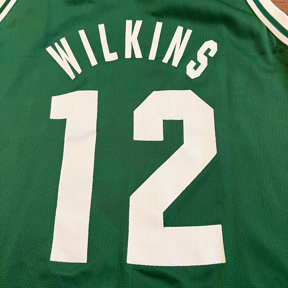 RARE VTG 90s NBA Champion Boston Celtics Dominique Wilkins Jersey