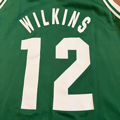 RARE VTG 90s NBA Champion Boston Celtics Dominique Wilkins Jersey
