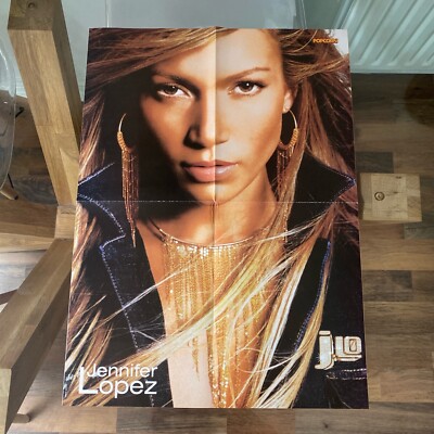 Jennifer Lopez / JLO Memorabilia A2 Vintage Magazine Poster XL