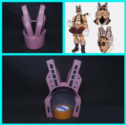 My Hero Academia Pussy Cat Cosplay Helmet Mandalay Pixie-Bob Ragdoll Tiger Props - Picture 12 of 16