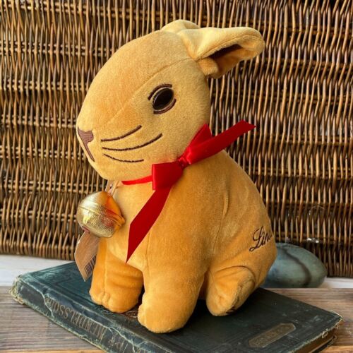 Lindt Gold Bunny Plush Soft Toy Zip Compartment 2014 NO Chocolates 10" - Picture 3 of 8