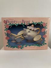 Disney Beauty And The Beast China Tea Set Mrs. Pots And Chip