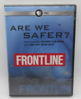 FRONTLINE: ARE WE SAFER / FLYING CHEAPER / SPY WHO QUIT DVD DOCUMENTARY, TERROR