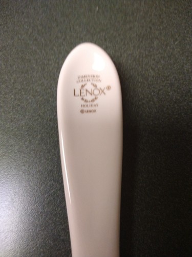 Lenox Diminson HOLIDAY Cake Pie Dessert Server 11" Excellent Condition - Picture 3 of 3