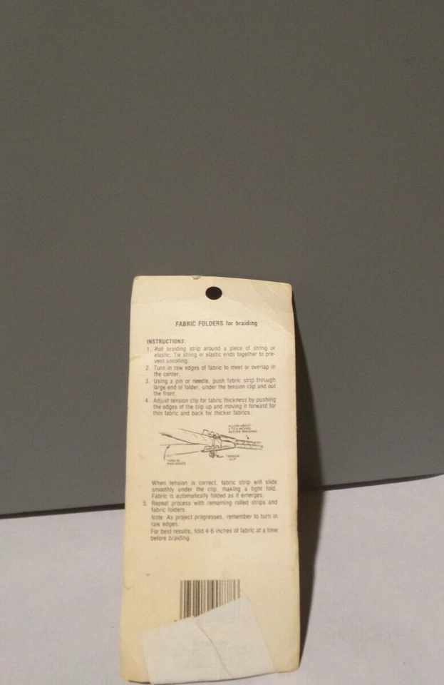 Simplicity Fabric Folders for Braiding - Art 7419- 3 Piece Set NOS - Image 2 of 2