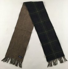 Polo Ralph Lauren wool scarf fringe 61    9    inches 156x22 cms