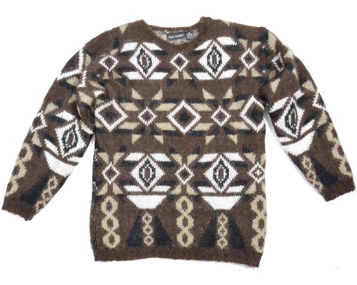 Mens Vintage 1980s Ugly Sweater Cosby 