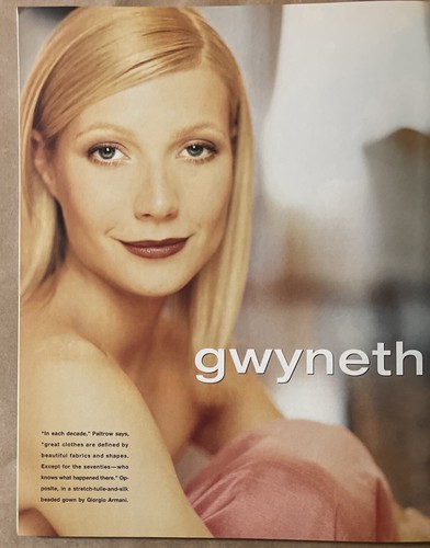 In Style Magazine January 1999 Gwyneth Paltrow Fran Drescher Kellie Martin - Picture 7 of 8