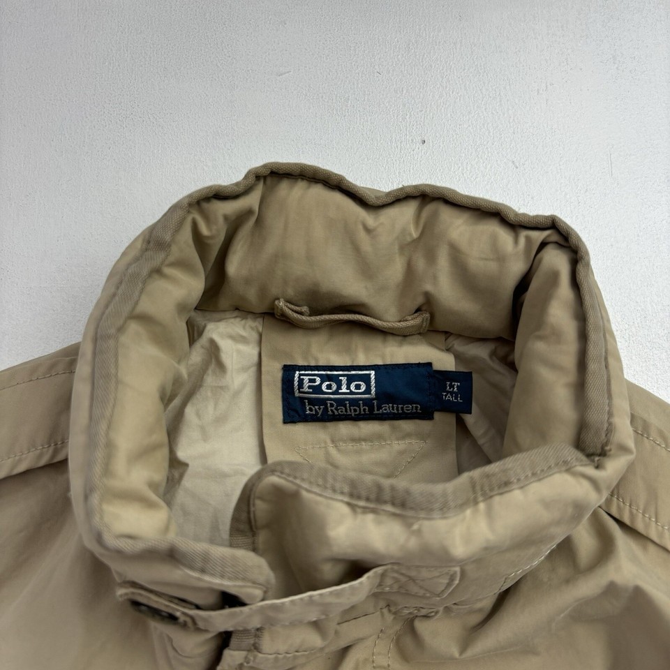 Polo Ralph Lauren Jacket Cotton LT Tall XL Field Military Utility