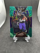 Tylan Wallace 2021 Panini Select Green Disco 4/5 RC Ravens Premier Level