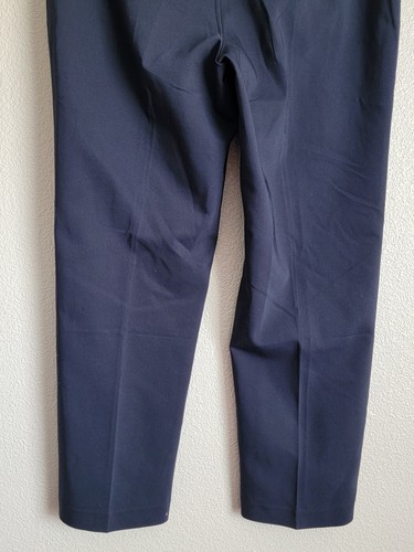 Christopher & Banks Trousers Womens Size 10S Shader Fit Mid Rise Color Dark Blue - Picture 12 of 16