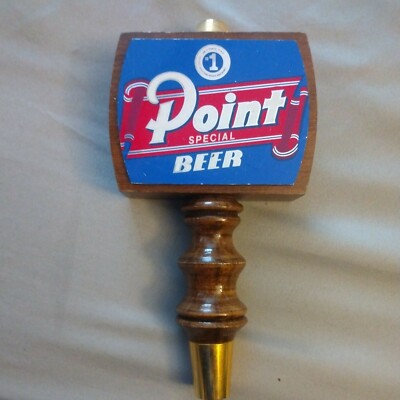 Vintage Point Beer Tap  5'' wooden Rare tap   add to your collection.