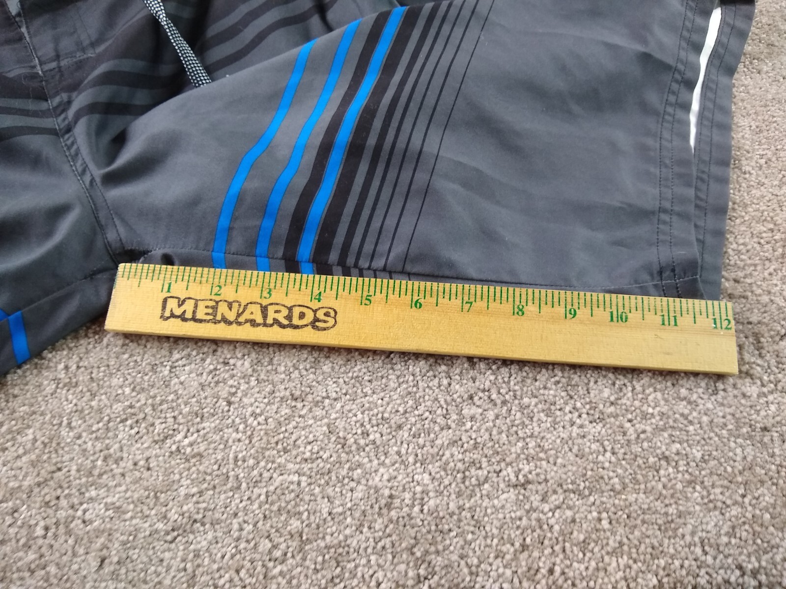 Ocean Current Gray Drawstring Swim Board Shorts f… - image 11