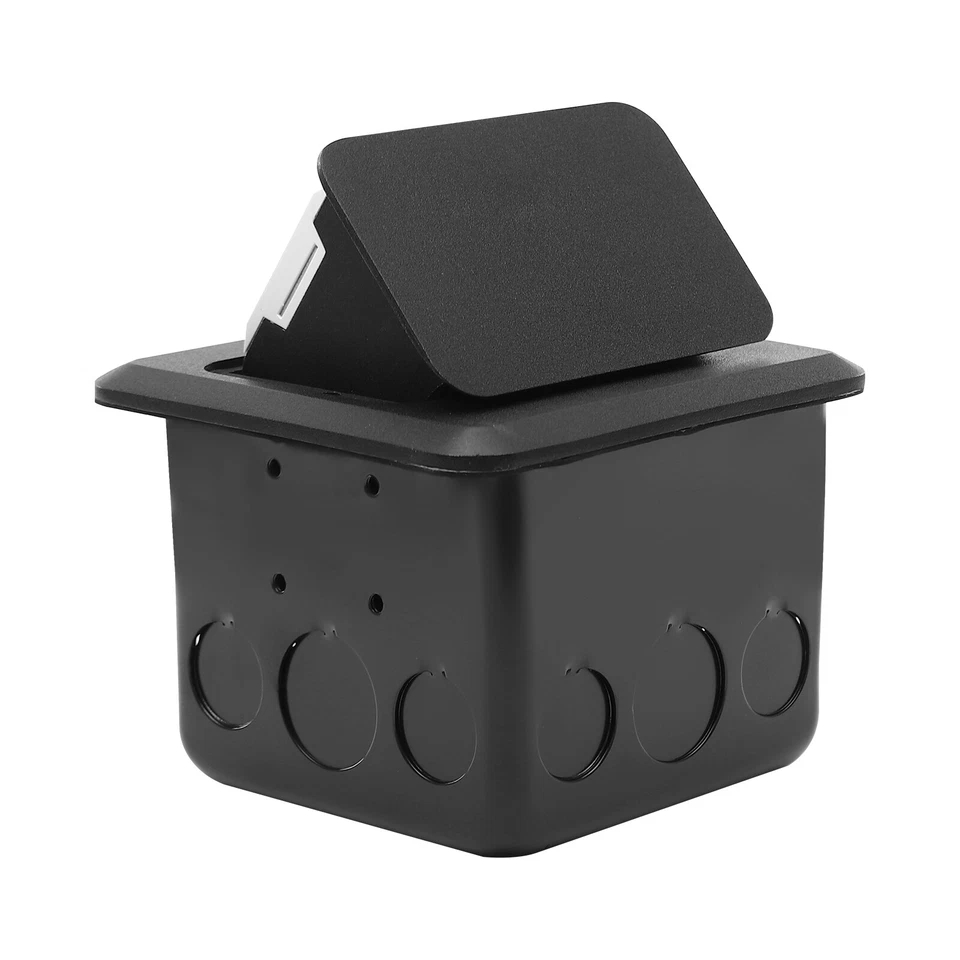 2Pcs Floor Sockets Floor Mount Pop-Up Hidden Sockets Indoor Sockets 4000W 125V - Image 4 of 4