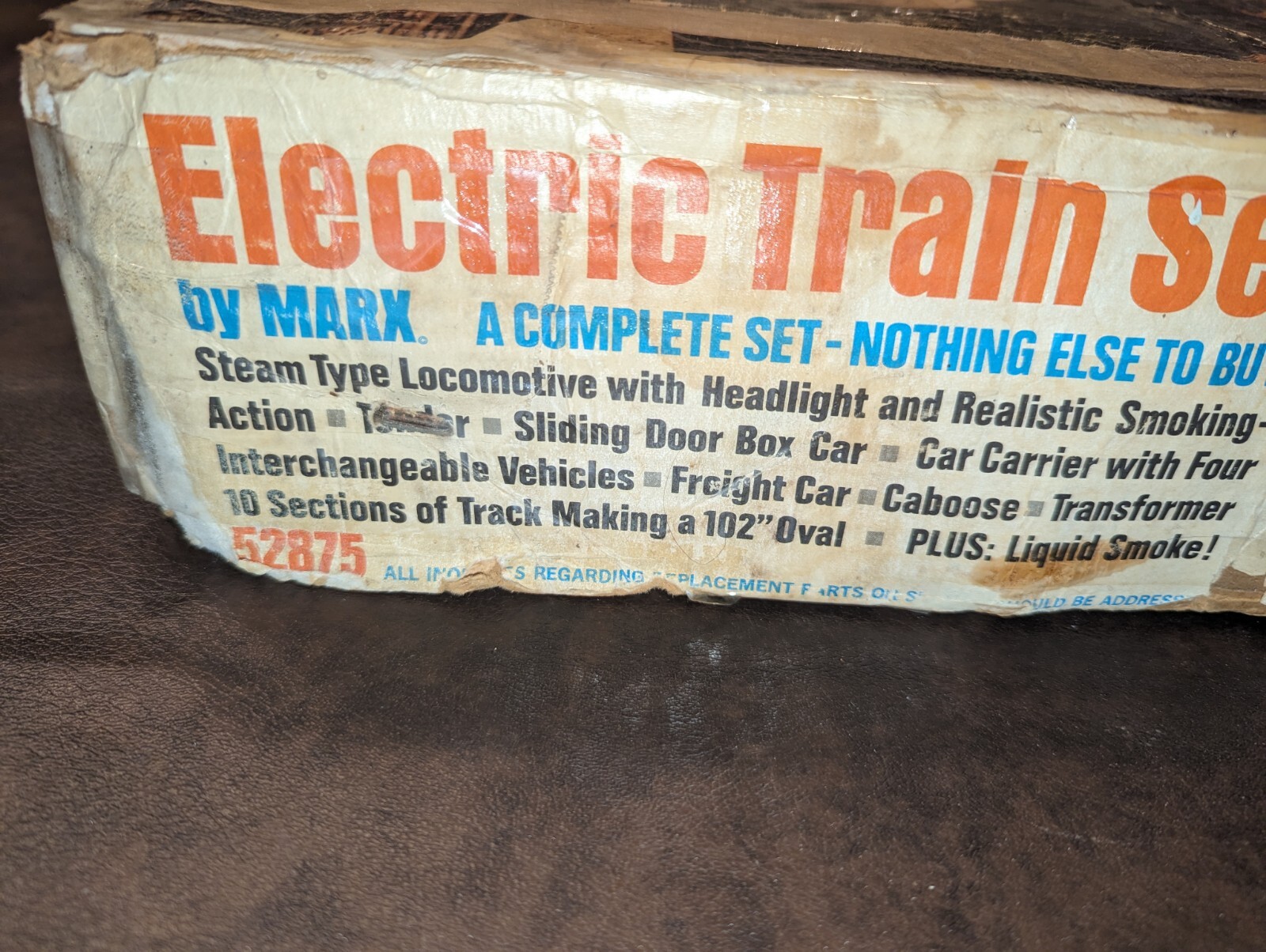 Vintage MARX 52875 Electric Freight Train Set w/ Box, 666 Loco eBay