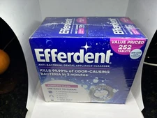 Efferdent Complete Clean Anti-Bacterial Daily Denture Cleanser Tablets 252 Ct