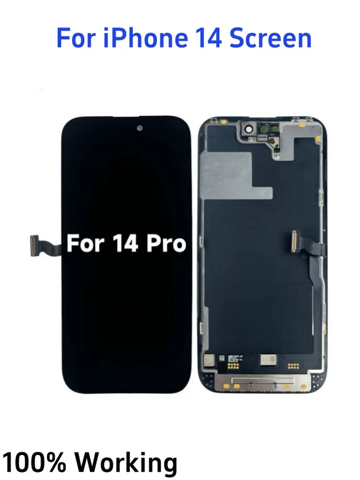 iPhone 14 Pro Soft OLED Display LCD Touch Screen Digitizer Replacement - Image 2 of 4